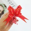 Nơ rút bản to đỏ sọc vàng 4.5cm - Trang trí giỏ quà Tết, giá ưu đãi 9.200đ 5