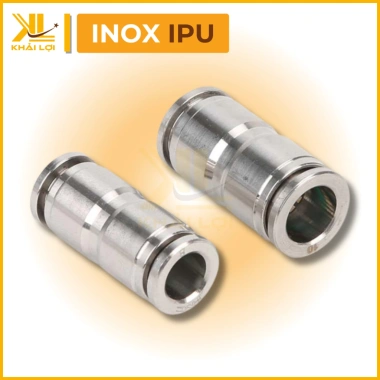 Nối 2 đầu ống khí nén Inox 304 IPU - Độ bền cao, ăn mòn thấp, giá 55.200 VND Nối 2 đầu ống khí nén Inox 304 IPU - Độ bền cao, ăn mòn thấp, giá 55.200 VND