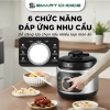 Nồi Áp Suất 4L SMARTCHOICE SCG-APS003 800W Núm Vặn Cơ, Điều Chỉnh Thời Gian, Nấu Nhanh Chống Dính, Giá Ưu Đãi 1.365.000₫ 6
