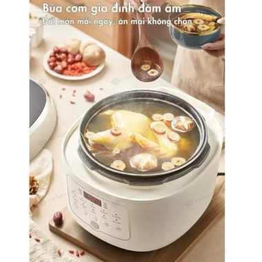 Nồi áp suất Bear 2L A20X2 - Nấu cơm, hầm đa năng, tiết kiệm thời gian, giảm 17% chỉ 1,175,000₫ 2 Nồi áp suất Bear 2L A20X2 - Nấu cơm, hầm đa năng, tiết kiệm thời gian, giảm 17% chỉ 1,175,000₫ 2