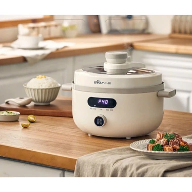 Nồi áp suất Bear YLB‑C40U5 đa năng 4L, bảo hành 12 tháng, giảm giá 20% còn 1.389.000₫