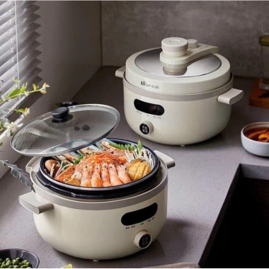 Nồi áp suất Bear YLB‑C40U5 đa năng 4L, bảo hành 12 tháng, giảm giá 20% còn 1.389.000₫ 2 Nồi áp suất Bear YLB‑C40U5 đa năng 4L, bảo hành 12 tháng, giảm giá 20% còn 1.389.000₫ 2