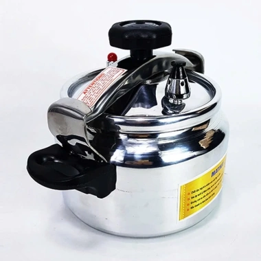 Nồi áp suất bếp ga 4L MATIKA - Tiết kiệm năng lượng, giảm giá 23% chỉ 330.000 4