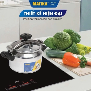 Nồi áp suất bếp ga 4L MATIKA - Tiết kiệm năng lượng, giảm giá 23% chỉ 330.000 8