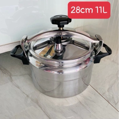 Nồi áp suất bếp gas 28cm 11L - Siêu bền, tiết kiệm thời gian, giá chỉ 780.000đ (giảm từ 990.600đ) 10