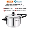 Nồi áp suất bếp gas inox 304 Supor 5L - 12 tháng bảo hành, đa dung tích 3-9L, giá ưu đãi 1.219.000 VND