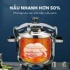 Nồi áp suất bếp từ 3 đáy 6.5L - 39L Gorilla Chef, 3 cấp độ bảo vệ an toàn, giảm giá 1.299.000₫ 2