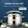 Nồi áp suất bếp từ 3 đáy 6.5L - 39L Gorilla Chef, 3 cấp độ bảo vệ an toàn, giảm giá 1.299.000₫ 8