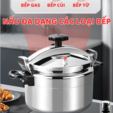 Nồi áp suất bếp từ Fujika 4-7L – Nấu hầm siêu nhanh, chống dính, giá chỉ 609.000đ