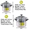 Nồi áp suất bếp từ Fujika 4-7L – Nấu hầm siêu nhanh, chống dính, giá chỉ 609.000đ 2