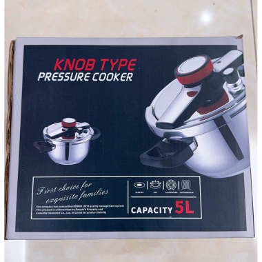 Nồi áp suất bếp từ KNOB TYPE thép không gỉ - Tiêu chuẩn ISO 9.001, giảm giá 21% chỉ 690.000₫ 6