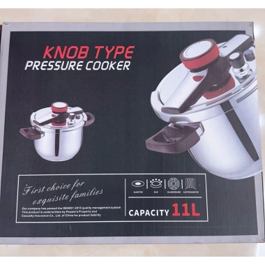 Nồi áp suất bếp từ KNOB TYPE thép không gỉ - Tiêu chuẩn ISO 9.001, giảm giá 21% chỉ 690.000₫ 9
