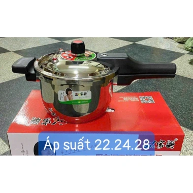 Nồi áp suất chính hãng cho bếp gas, bếp từ, hồng ngoại - Chống rỉ, cháy, 550.000₫ 6