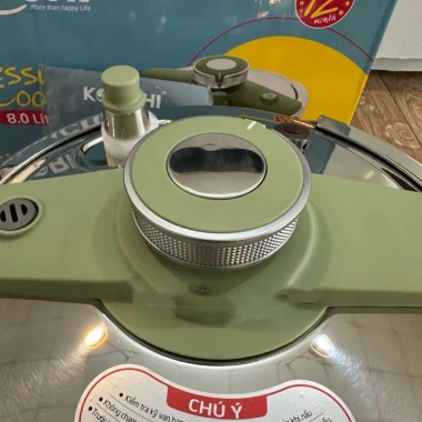 Nồi Áp Suất Cơ Đáy Inox 304 Đun Từ Gas Hồng Ngoại - Bảo Hành 5 Năm - 1,38 Triệu