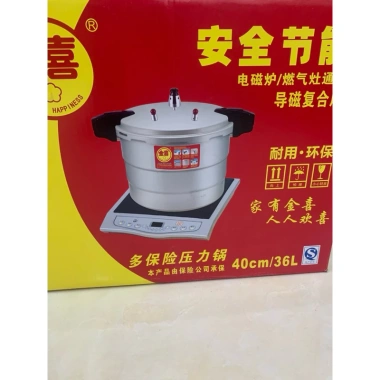 Nồi áp suất công nghiệp 30cm 13L & 40cm 36L - Dùng cho bếp từ, bếp ga, giá ưu đãi 850.000₫ 8
