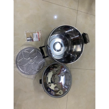 Nồi áp suất công nghiệp đa năng 15L-50L cho nhà hàng, dùng bếp từ, ga, than, giảm giá hấp dẫn 4