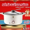 Nồi Áp Suất Đa Năng Điện Tử 5L 28cm 800W - Đa Chế Độ Nấu, Chống Dính, Giá 239.000 VND