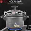 Nồi áp suất đa năng đun ga, hồng ngoại, bếp từ 18-24cm 3-7L - Lòng nồi dày dặn, giảm giá 345.000 VND