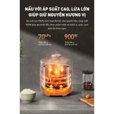Nồi áp suất đa năng Joyoung JHPC-5.039 5L 900W - Giá chỉ 1.771.000đ - BH 24 tháng