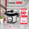 Nồi áp suất đa năng Rapido 5L - An toàn, tự động xả áp, giảm giá 1,3tr
