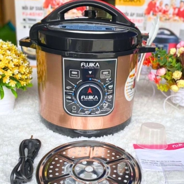 Nồi Áp Suất Điện 6L FUJIKA Nhật Bản, Đa Năng Nấu Súp Hầm Canh, Tiết Kiệm Năng Lượng, An Toàn, Dễ Dùng, Giá 810.000 VND 6