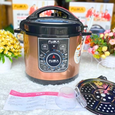 Nồi Áp Suất Điện 6L FUJIKA Nhật Bản, Đa Năng Nấu Súp Hầm Canh, Tiết Kiệm Năng Lượng, An Toàn, Dễ Dùng, Giá 810.000 VND 8