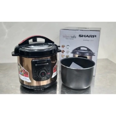 Nồi Áp Suất Điện Đa Năng Sharp KS216 6L - Bảo hành 12 tháng, An toàn, Giá 945k