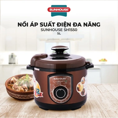 Nối áp suất điện đa năng SUNHOUSE SH1.550 - Giảm 12% Đơn 500K, Giá chỉ 1.290.000đ