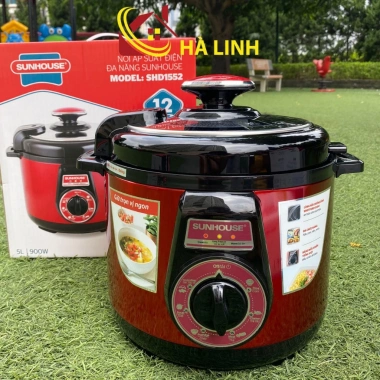 Nồi áp suất điện đa năng Sunhouse SHD1.552 900W 5L - Bảo hành 12 tháng, Giá ưu đãi 1.159.000 VND