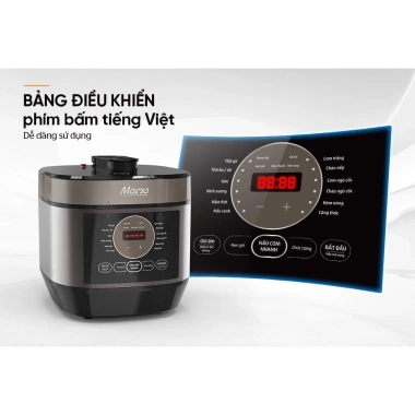 Nôi áp suất điện đa năng Sunhouse SHD1.670-1.550, bảo hành 24 tháng, giảm giá 1,130,000₫ 3