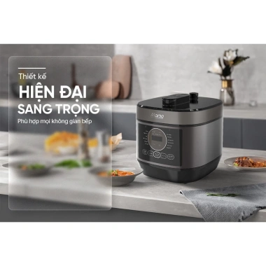 Nôi áp suất điện đa năng Sunhouse SHD1.670-1.550, bảo hành 24 tháng, giảm giá 1,130,000₫ 5