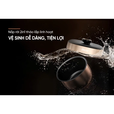 Nồi áp suất điện đa năng Sunhouse SHD1.670, SHD1.656, SHD1.580 - Bảo hành 24 tháng, Giá giảm còn 1.13 triệu 3 Nồi áp suất điện đa năng Sunhouse SHD1.670, SHD1.656, SHD1.580 - Bảo hành 24 tháng, Giá giảm còn 1.13 triệu 3