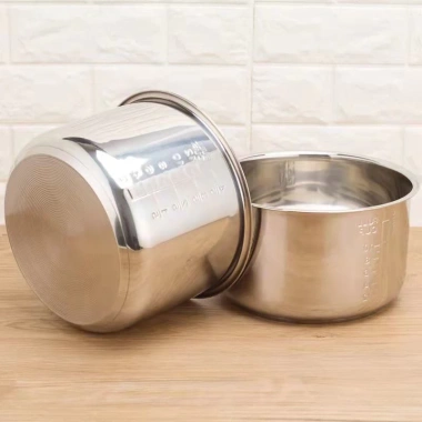 Nồi Áp Suất Điện Inox 2-6L Đáy Đôi Dày - Nấu Cơm Tiện Lợi, Giá 318.000 VND