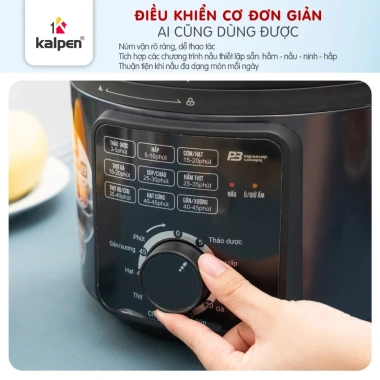 Nồi áp suất điện Kalpen P3 4L - Hàng chính hãng, giảm giá chỉ 1.099.000đ