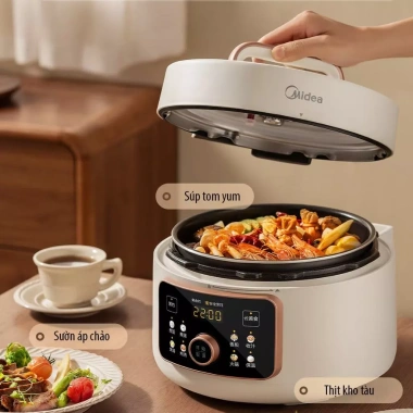 Nồi Áp Suất Điện Midea MPC40.110APA 4L 1.000W – Nấu Hầm Cháo, Giảm Giá 1,05 Triệu 3 Nồi Áp Suất Điện Midea MPC40.110APA 4L 1.000W – Nấu Hầm Cháo, Giảm Giá 1,05 Triệu 3