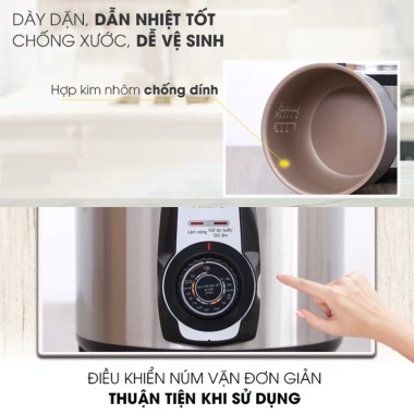 Nồi Áp Suất Điện Philips HD2.103 5L 900W - Tự Động Xả Áp, Bảo Hành Chính Hãng, Giá 1.499.000 7