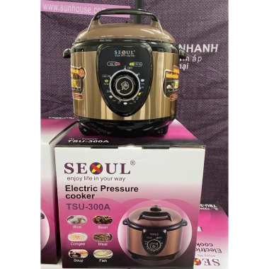 Nồi áp suất điện Seoul TSU-300A - Bảo hành 12 tháng, Giá chỉ 1.199.000đ, Chính hãng 3