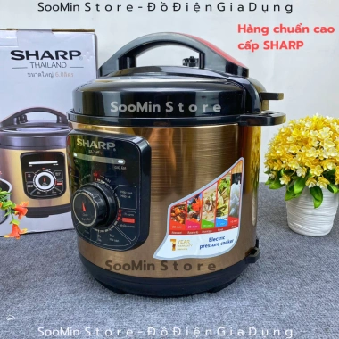 Nồi áp suất điện Sharp ks-216v ks-216s đa năng chuẩn cao cấp - Giá chỉ 945.000₫, giảm mạnh