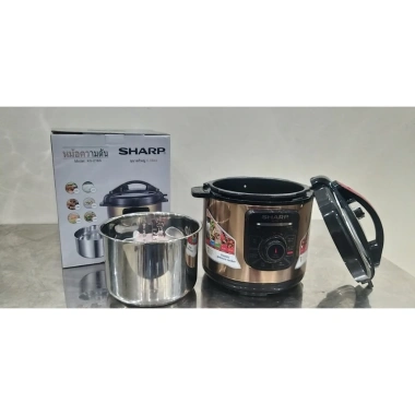 Nồi áp suất điện Sharp KS-216V/KS-216S, nồi hầm tiện lợi Thái Lan, 956.000₫ 4