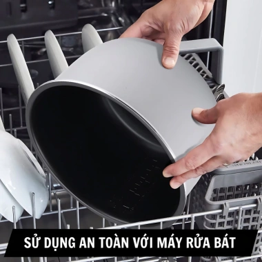 Nồi Áp Suất Điện Silver Crest 6L - 10 chức năng, hẹn giờ thông minh, chỉ 859k 5