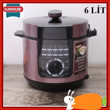 Nồi áp suất điện Sunhouse 6 lít - Hàng chính hãng, giá tốt, giảm còn 1.248.000 VND 3