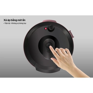 Nồi Áp Suất Điện Sunhouse 6L SHD1.657 1.000W - Xả Áp Tự Động, Bảo Hành 12 Tháng, Giá 1,345,000₫ 8