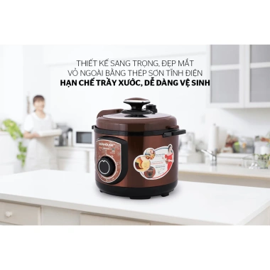 Nồi Áp Suất Điện Sunhouse SH1.550 5L - Nấu Cơm, Canh, Hấp, Hầm, Xả Áp, Bảo Hành 1 Năm, 1.119.000 VND 5