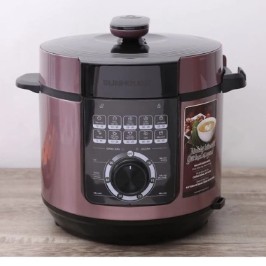 Nồi áp suất điện Sunhouse SHD1.657 6 lít chính hãng giảm giá bảo hành đổi lỗi 9 Nồi áp suất điện Sunhouse SHD1.657 6 lít chính hãng giảm giá bảo hành đổi lỗi 9