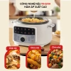 Nồi áp suất điện tử 4L Venko inox 12 chức năng nấu cơm, cháo, lẩu, hầm gà cả con, BH 12 tháng 5