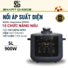 Nồi áp suất điện tử SmartChoice 5L 900W Nấu hầm, kho, cháo, súp đa năng giá 1.41tr