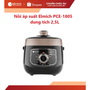Nồi áp suất Elmich PCE-1.805 đa chức năng 2,5L - Giảm 12% từ 500K, giá 1,300,000₫ 3