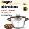 Nồi áp suất Engler EL9.112 6L inox 304 - An toàn tuyệt đối, dùng mọi bếp, giảm 1.55tr