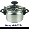 Nồi áp suất FUJIKA 4-7L đa năng cho bếp từ và ga - Tiết kiệm thời gian, an toàn, giá 375.000₫