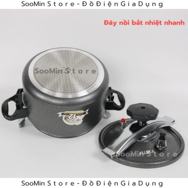 Nồi áp suất Fujika đa năng dùng mọi loại bếp, Gas, hồng ngoại, chuẩn cao cấp, giảm giá 345.000₫ 4